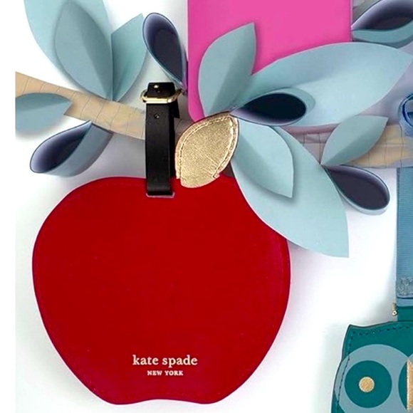 Kate Spade luggage tag bag charm NOT FROM OUTLET - Picture 2 of 7